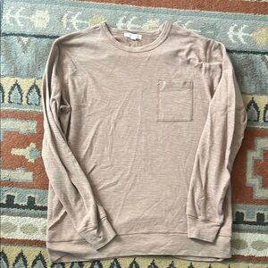 Men's Tan Crew Neck Shirt - Forty Five